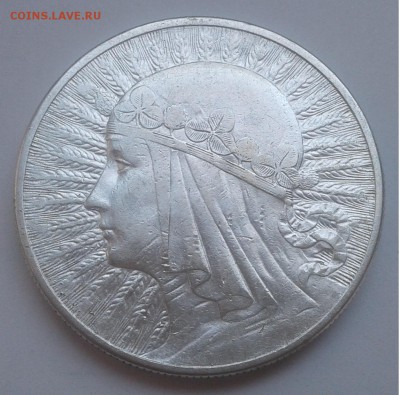 10 злотых, королева Ядвига, 1932г. до 07.07.19г. 22:00 - 20190701_165619