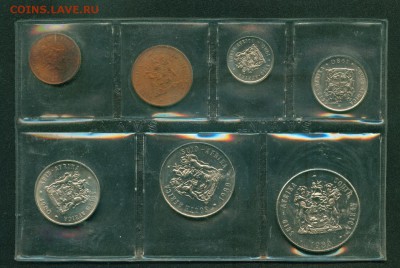 ЮАР набор монет 1980г Без обращения 03.07.19г 22.00 МСК - Image4