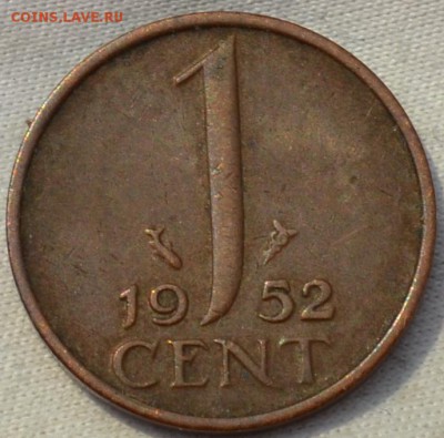 Нидерланды 1 цент 1952. 04. 07. 2019. в 22 - 00. - DSC_0348