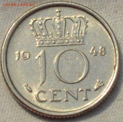 Нидерланды 10 центов 1948. 04. 07. 2019. в 22 - 00. - DSC_0354