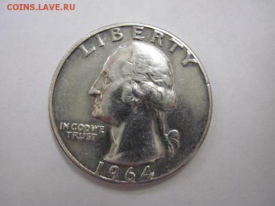 25 цент США 1964   до 04.07.19 - IMG_4763.JPG