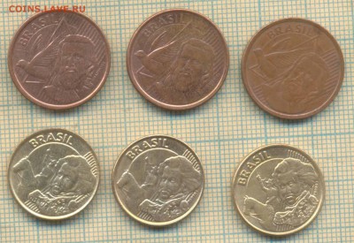 Бразилия 5,10 сентаво , фикс - Бразилия 5 10 фикс с1