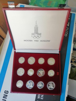 Олимпиада 80 серебро 28 монет в футляре - IMG_20190701_085903