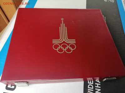 Олимпиада 80 серебро 28 монет в футляре - IMG_20190701_090327