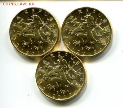 20 крон 2019 юбилейные - Чехия - DSC0344