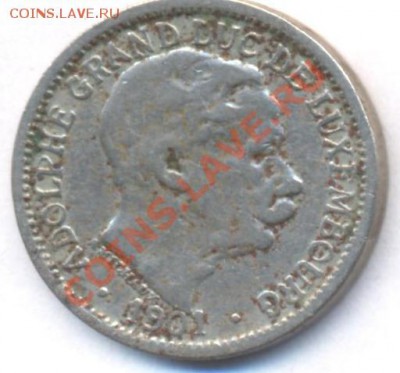 Люксембург 10 сантимов 1901 г. До 7.07.11 г. 21-00 МСК. - Люксембург.10