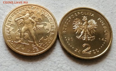 Польша 2 злотых 2014 Олимпиада в Сочи 05.07.19. 21:55 мск - IMG_20190703_112340