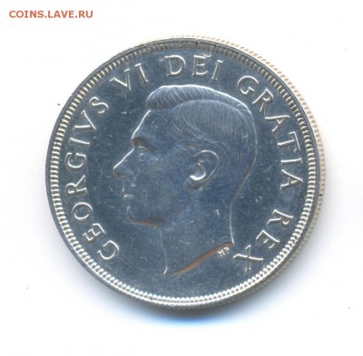 Ag. Канада 1 доллар 1949. Корабль. XF. до 9.07  22:00 - 1