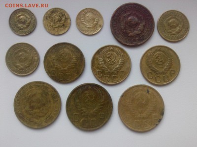 1 , 2 , 3 , 5 копеек 1924- 1956 г.г. по 3 каждой до 10.07. - IMG05581