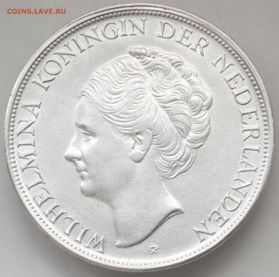 2 гульдена 1943 год_Оценка - Нидерланды 2 с половиной гульдена 1943 2.JPG