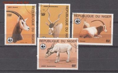 Нигер 1985  фауна WWF  4м до 10 07 - 10б