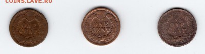 США 1 цент 1887, 1903, 1907. С 200. До 13.07.2019 в 22:00 - img800