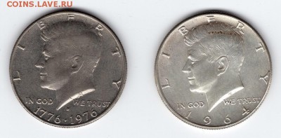 США 50 центов 1976, 1964. Кеннеди. С 200.  13.07.2019 22:00 - img801 (2)