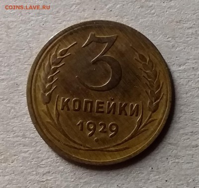 3 копейки 1929. До 10.07.19 в 22.00 - 20190707_004536