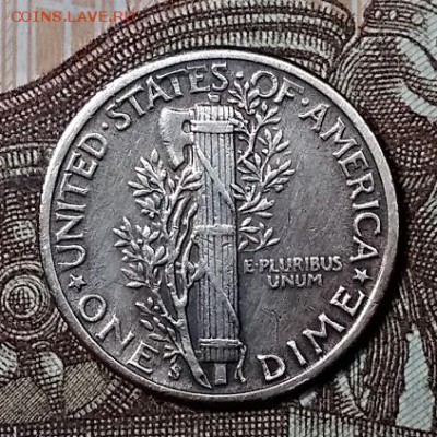 США 10 центов 1935,41(2шт.),42(2шт.),44,48. С 200. 13.07. - 040