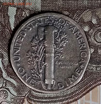 США 10 центов 1935,41(2шт.),42(2шт.),44,48. С 200. 13.07. - 028