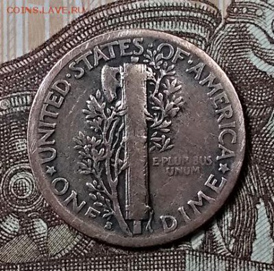 США 10 центов 1935,41(2шт.),42(2шт.),44,48. С 200. 13.07. - 019