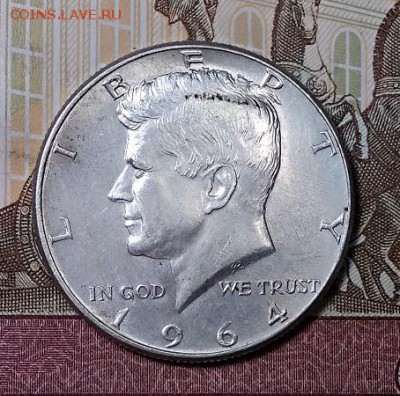 США 50 центов 1976, 1964. Кеннеди. С 200.  13.07.2019 22:00 - 042