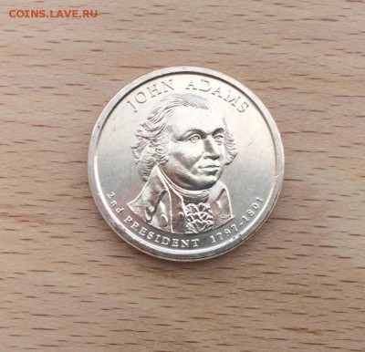 США 1 доллар 2007 двор P Президент США Джон Адамс 1797-1801 - ssha_1_dollar_2007_dvor_p_prezident_ssha_dzhon_adams_1797_1801