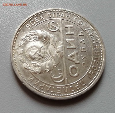 Рубль 1924 ПЛ оценка - 8