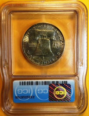 50 центов 1958-D серебро СЛАБ ICG MS64 до 12.07.2019 в 22.00 - ssha_50_centov_1958_d_god_franklin_serebro_slab_icg_ms_64 (2)