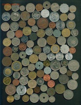 Лот 1. 100 иностранных монет без повторов до 10.07.19г 22.00 - Image2