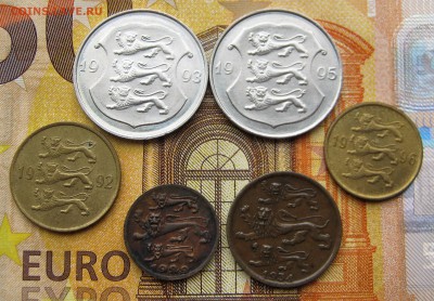 ЭСТОНИЯ 1,2,10,20 сентИ 1929-34-92-96+1 крона 1993-95. 15.07 - 026.JPG