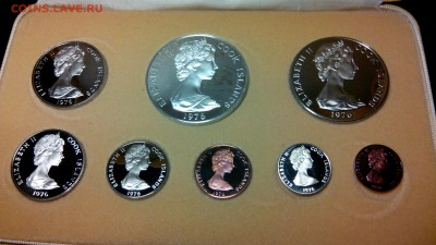 О.Кука набор 1976 пруф до 12.07.19 22-00 мск - Cook 1976 set a