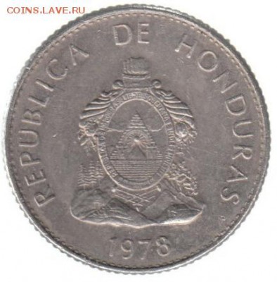 Гондурас 20 сентаво 1978 до 14.07 в 22.00 - 9-2