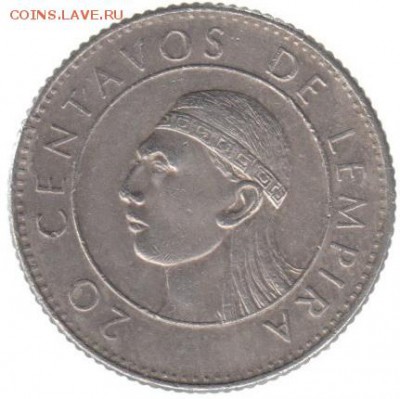 Гондурас 20 сентаво 1978 до 14.07 в 22.00 - 9