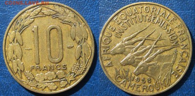 Камерун 25 франков 1958 год До 10.07 в 22-00МСК - камерун