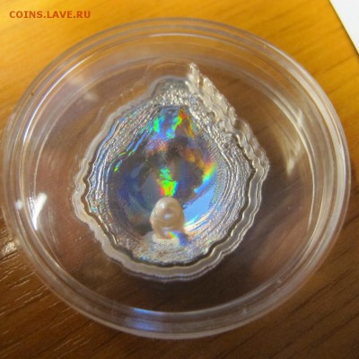Палау 5 долларов 2011, Ag 999 25 gr. c жемчугом - IMG_4179.JPG