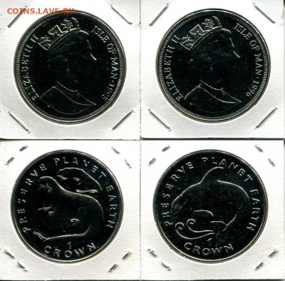 О.Мэн 1Кр разные Животные по ФИКС до 13.07.19 22-00 мск - IOM 1Cr Save Planet Earth3