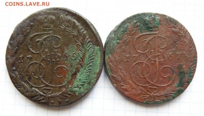 5 копеек 1766;1767. (ЕМ) до 12.07.2019 - DSC00711