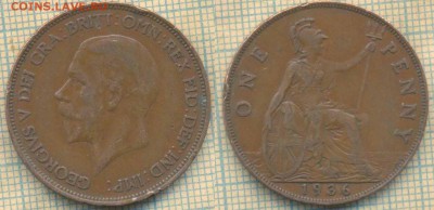 Великобритания 1 пенни 1936 г. , до 17.07.2019 г. 22.00 по М - Великобритания 1 пенни 1936  6021