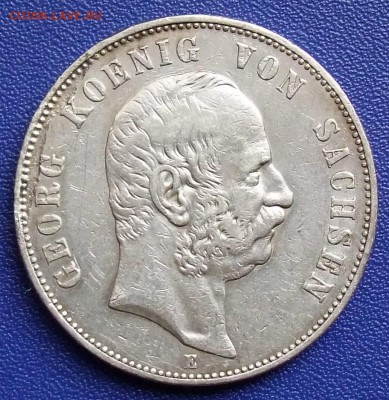 Саксония. 5 марок 1903. До 18.07.2019 в 22:00. - Sachsen-5-1903-IL.JPG