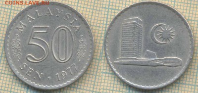 Малайзия 50 сен 1977 г., до 18.07.2019 г. 22.00 по Москве - Малайзия 50 сен 1977  6064