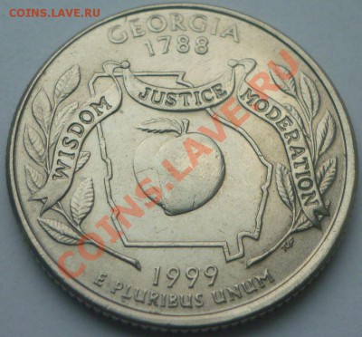 Лот №31. 3 квотера США 1999г до 13.07.11, 22-00 - 25_1999_21