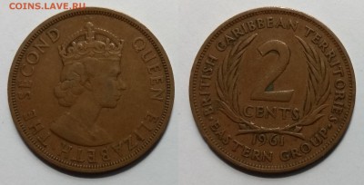 Британские Карибы 2 цента 1961 г  - 17.07 22:00 мск - IMG_20190710_070312