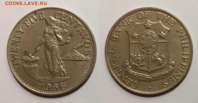 Филиппины 25 сентавос 1964 года - 17.07 22:00 мск - IMG_20190712_180643