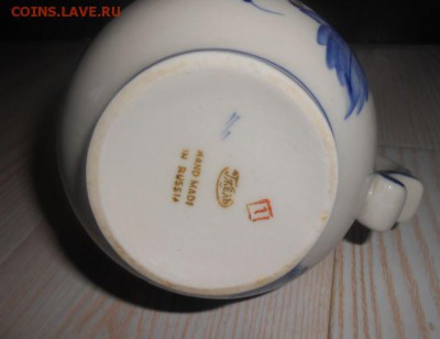 Посуда Фарфор Гжель Много - 79.JPG