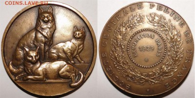 Кошки на монетах - мед-2-3