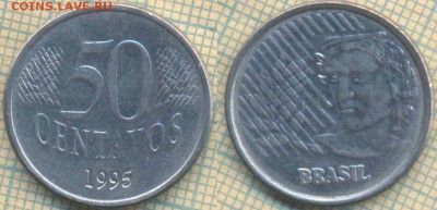 Бразилия 50 сентаво 1995 г., до 18.07.2019 г. 22.00 по Москв - Бразилия 50 сентаво 1995  5241