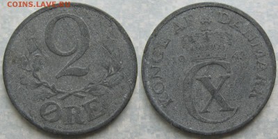 Дания 2 эре 1943 до 18-07-19 в 22:00 - Дания 2 эре 1943    9624