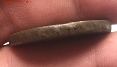 2 копейки 1758 года. Гурт надпись. До 18.07.19 - C4B93647-53F5-4149-AA23-6B689FF54D97