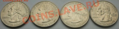 Лот №36. 4 квотера США 2007г до 13.07.11, 22-00 - 25_2007_2