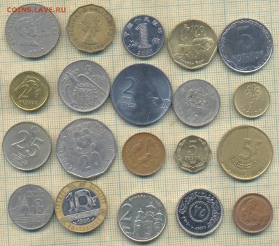 20 монет разных, до 19.07.2019 г. 22.00 по Москве - 20  30 04 1