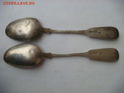 Ложка столовая (2 шт) серебро 84 проба - DSC05096.JPG