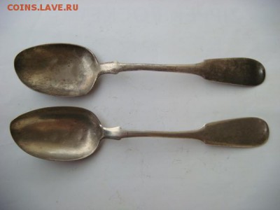 Ложка столовая (2 шт) серебро 84 проба - DSC05095.JPG