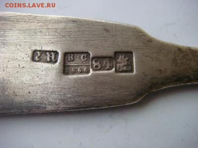 Ложка столовая (2 шт) серебро 84 проба - DSC05098.JPG